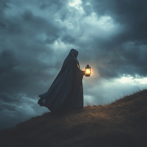 Cloaked Figure
